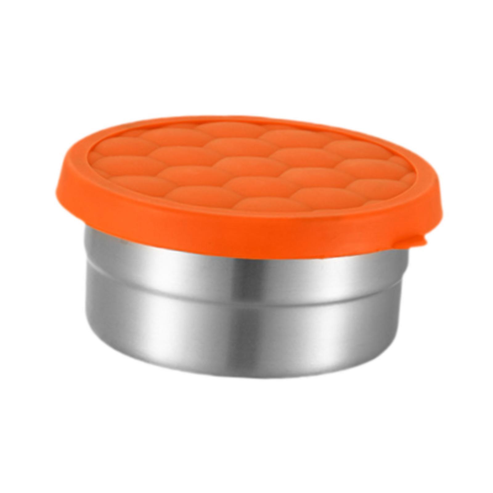 Food Prep Snacks - Boîte alimentaire en acier inoxydable, étanche,