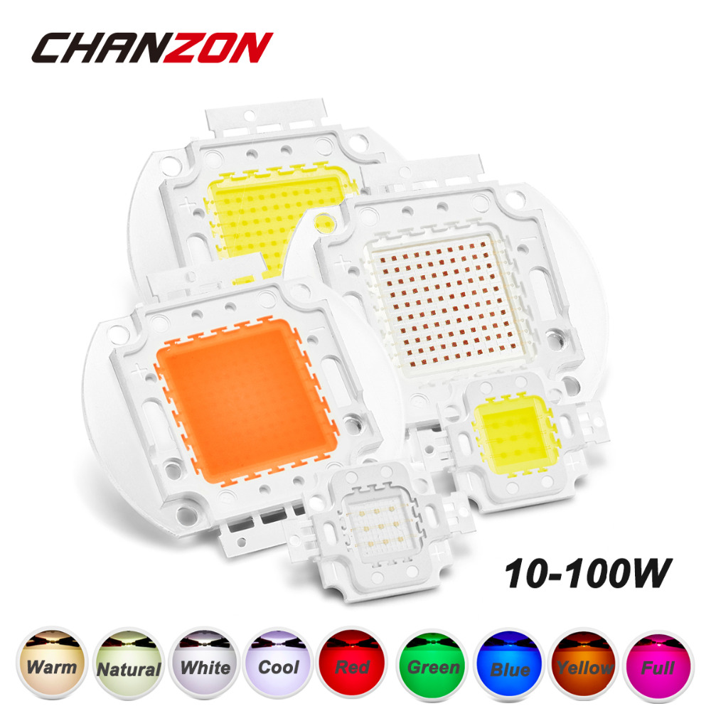 Yellow Food Snacks - CHANZON 1pc puce LED haute puissance