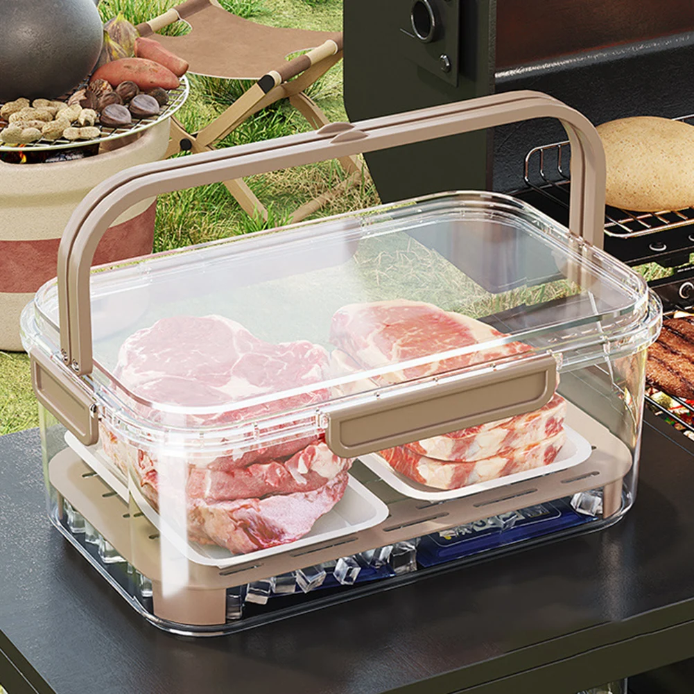 Food Xxl - Conteneur de stockage des aliments Portable,