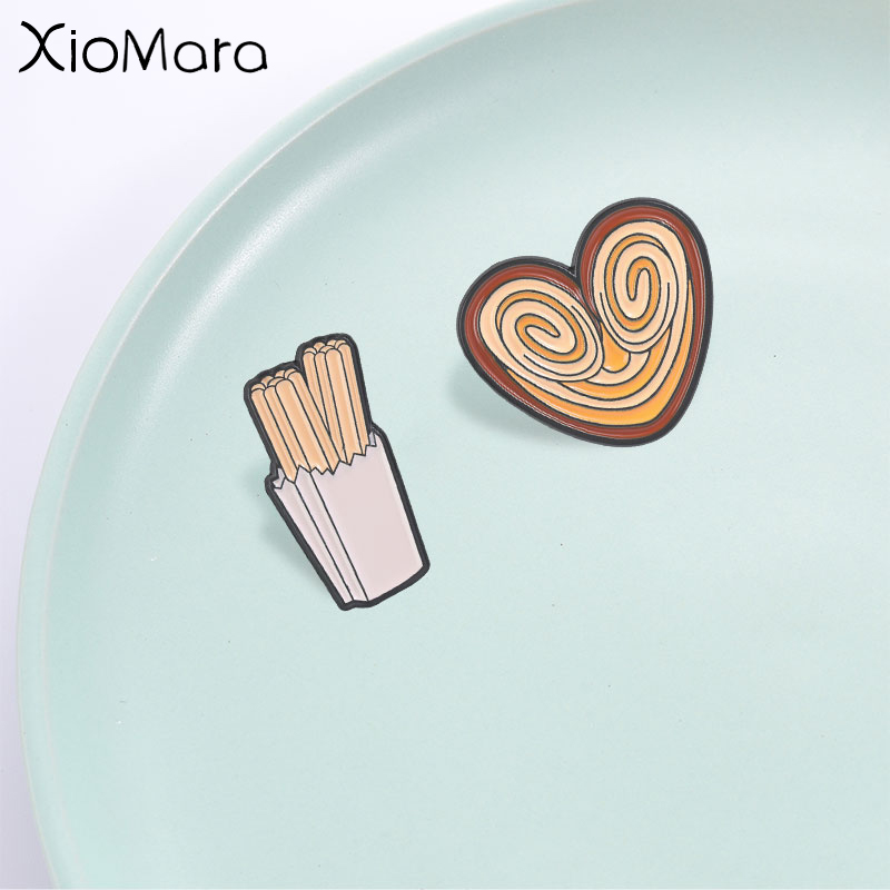 Food Snacks Gifts - Épinglette en émail amusante sur le