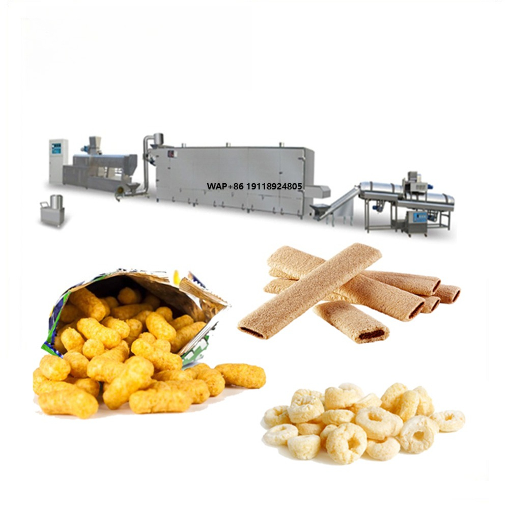 Food Snacks Easy To Make - Machine automatique d'extrusion de snacks en