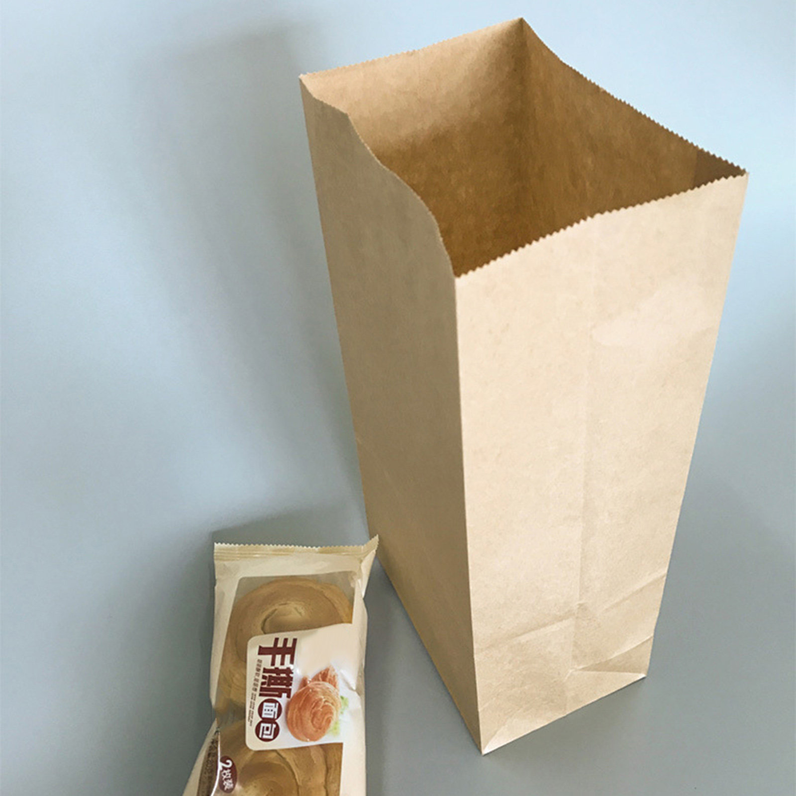 100 sacs en papier kraft de pe - Food Snack avis et prix
