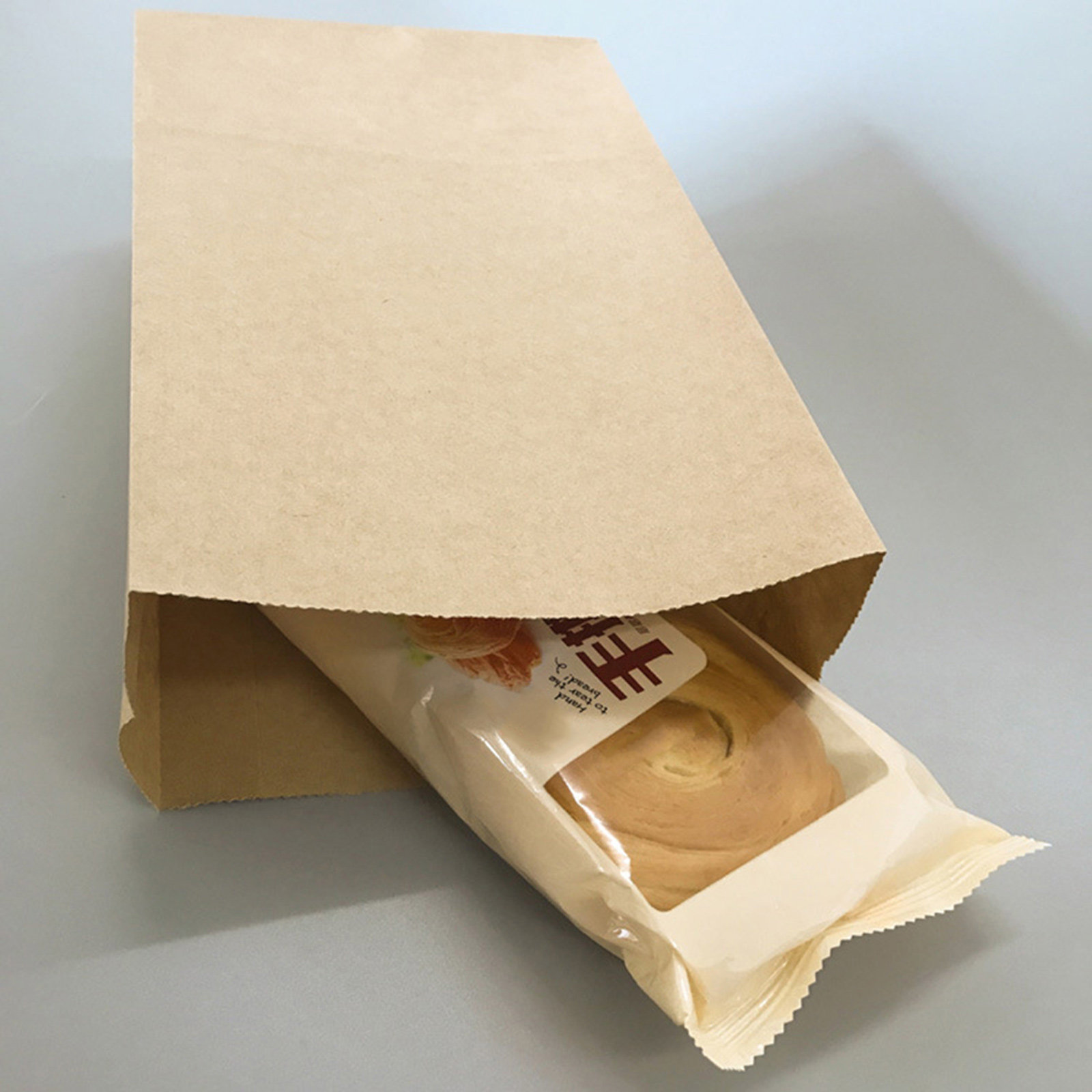 100 sacs en papier kraft de pe - Food Snack avis et prix