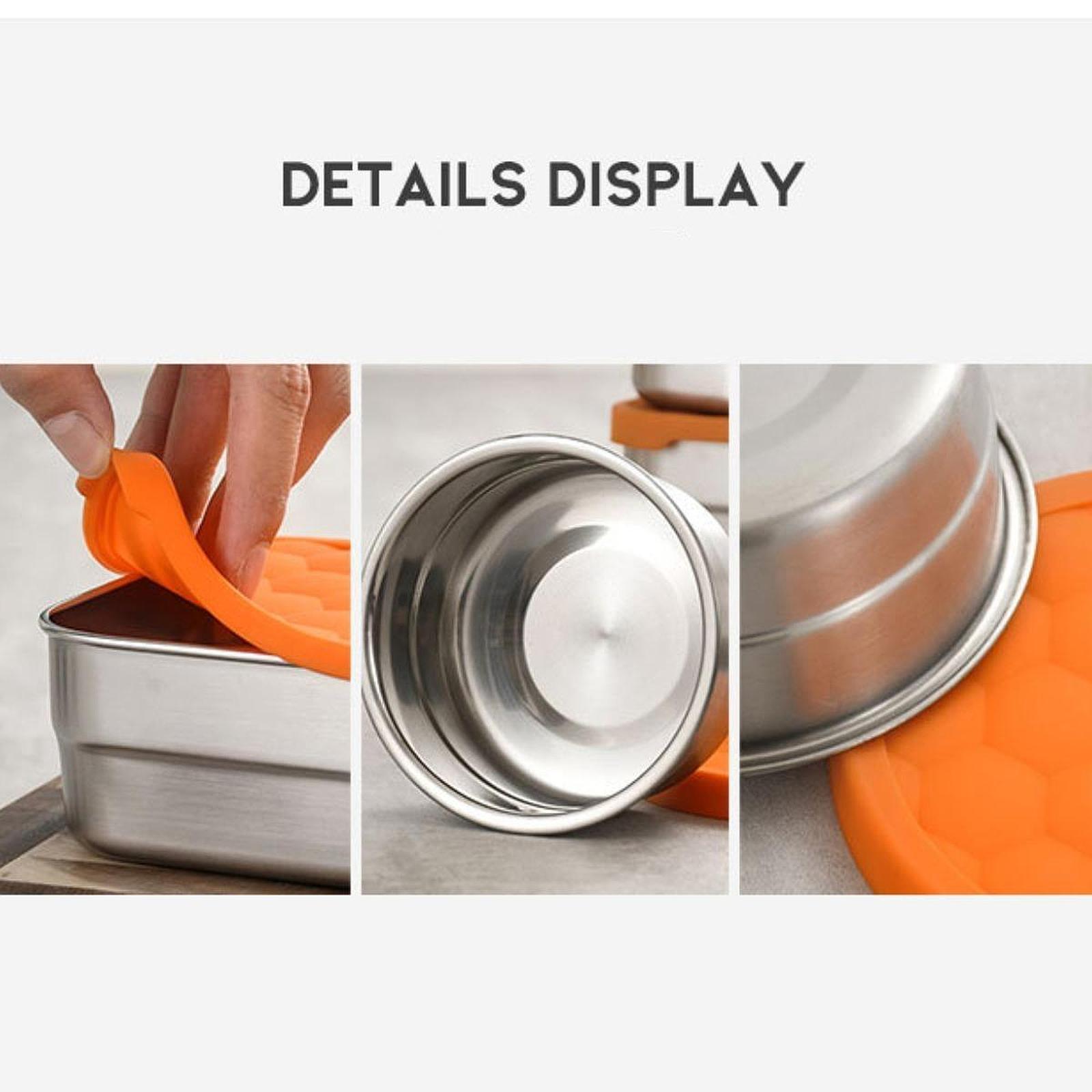 Boîte alimentaire en acier ino - Food Prep Snacks avis et prix