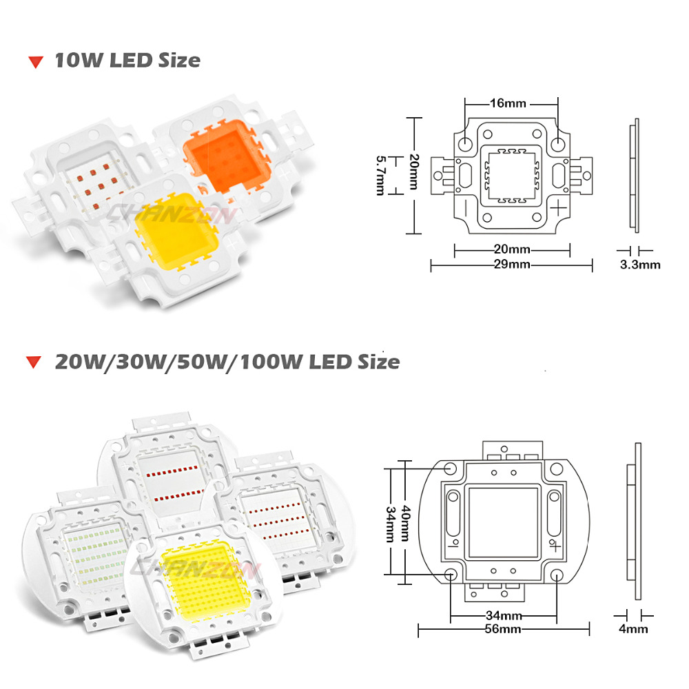 CHANZON 1pc puce LED haute pui - Yellow Food Snacks avis et prix