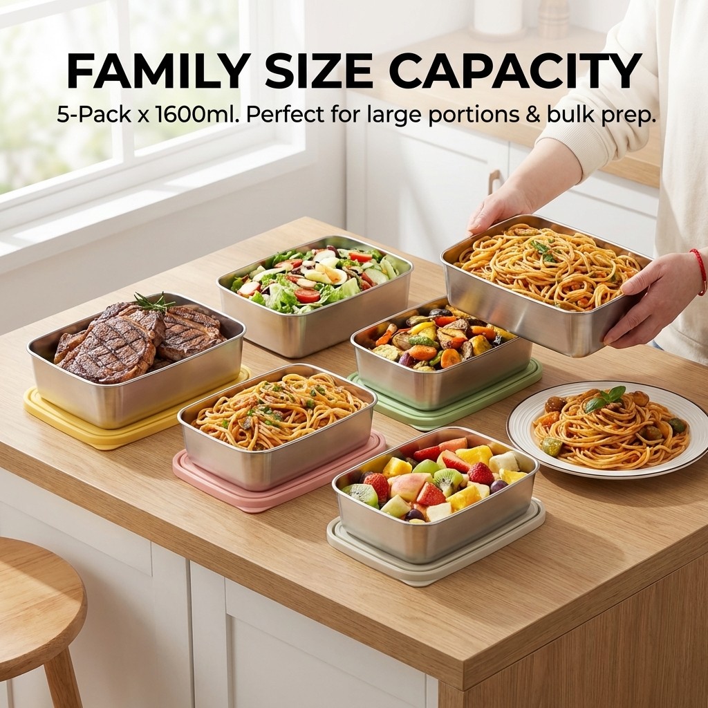 Boîte alimentaire grande capac - Food Xxl avis et prix