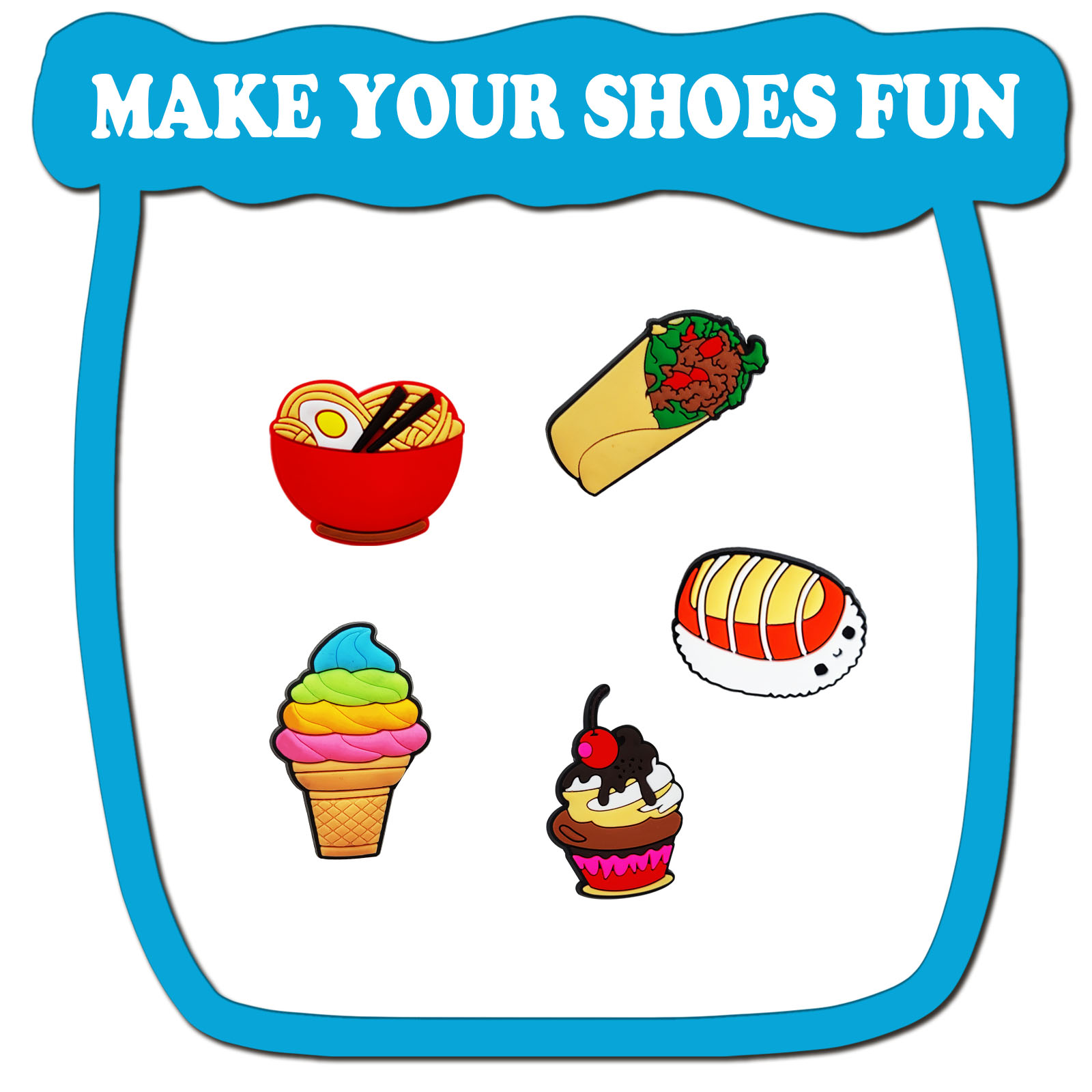 Breloques de chaussures pour s - Food Snacks Gifts avis et prix