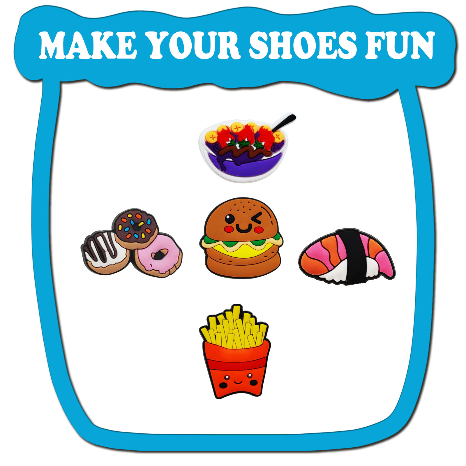 Breloques de chaussures pour s - Food Snacks Gifts avis et prix