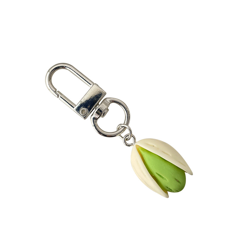 Porte-clés pistache, série ali - Food Zinc avis et prix