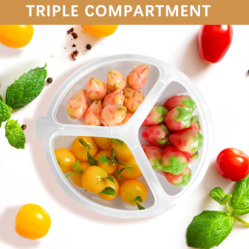 Boîte à collation à 3 comparti - Food Prep Snacks avis et prix