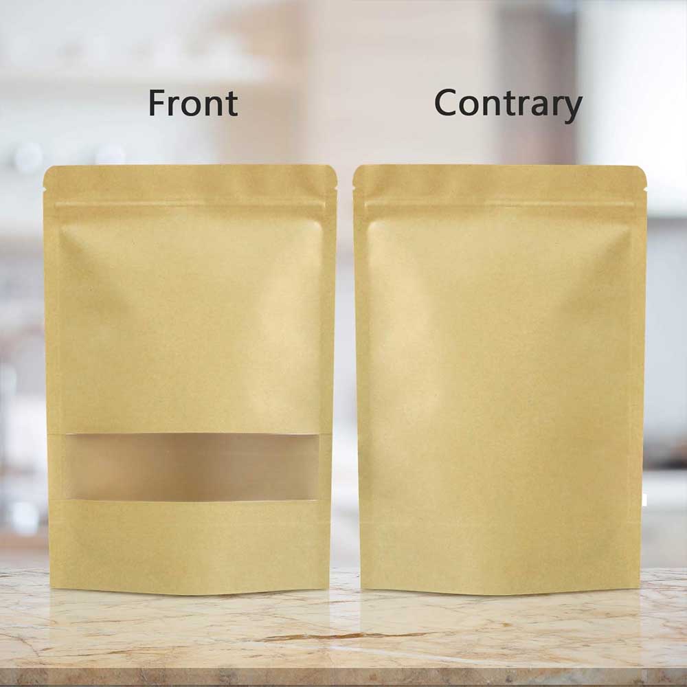 Sacs à Fenêtre en Papier Kraft - Food Or Snacks avis et prix