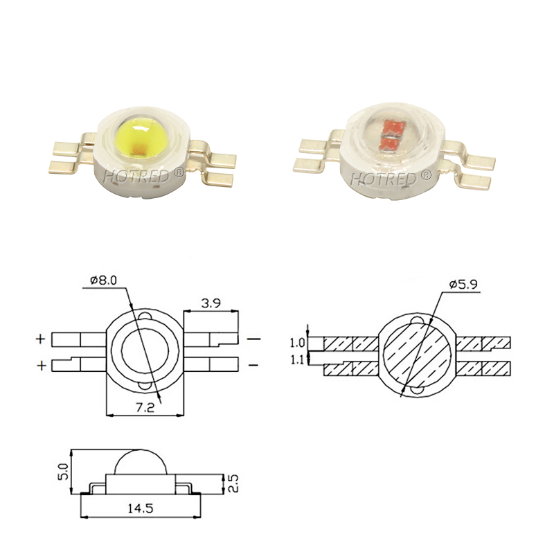 Diodes LED haute puissance pou - Yellow Food Snacks avis et prix