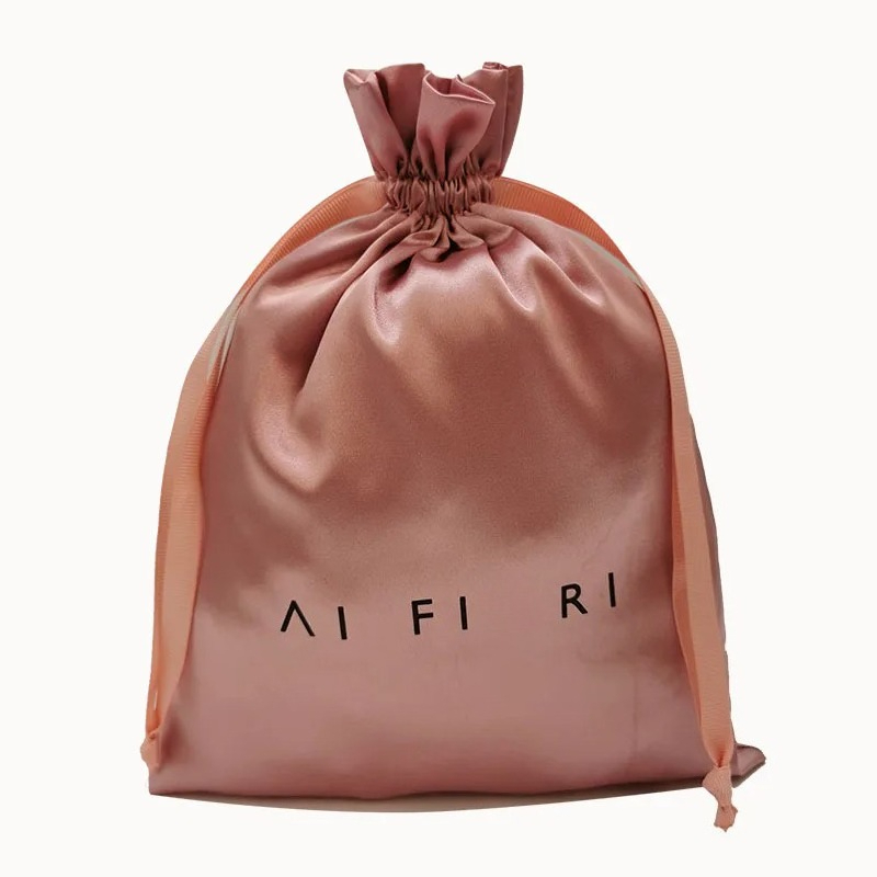 Sacs à cordon en satin avec lo - Food Or Snacks avis et prix